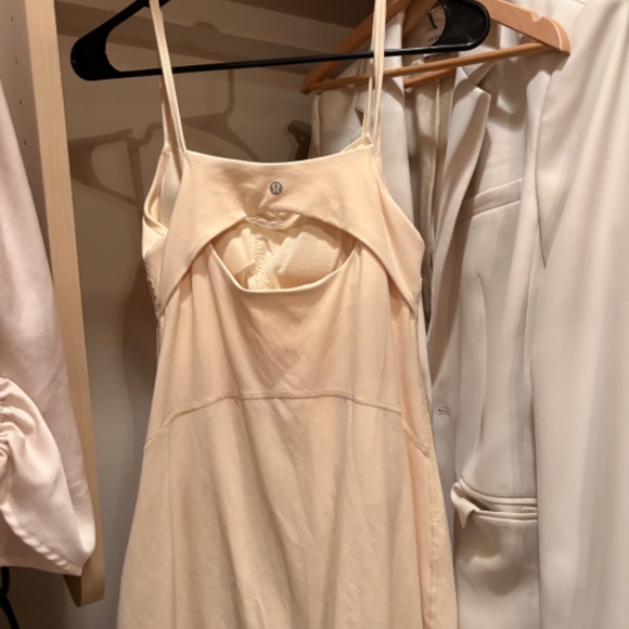 lululemon buttercream align cami dress size 6 - Picture 2 of 2